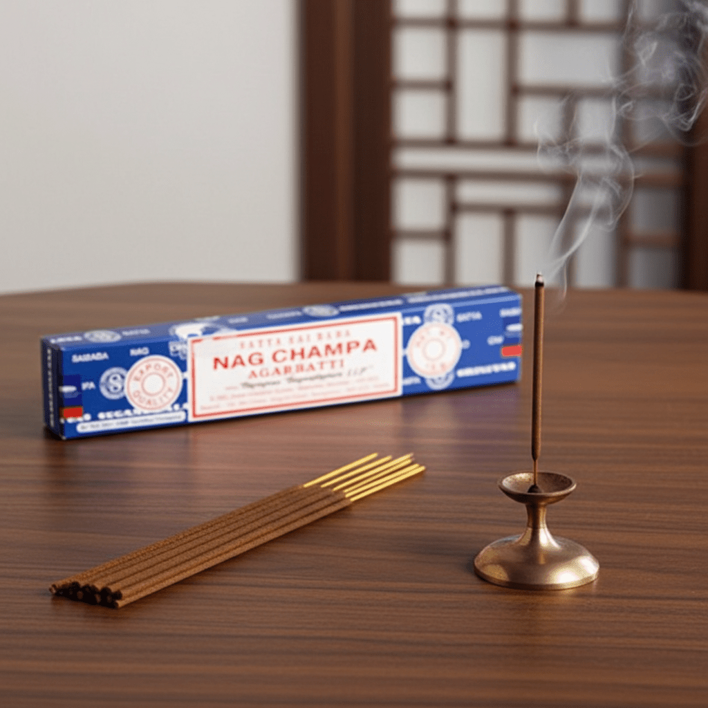 Nag Champa Satya Incense Sticks - Ziya Blue