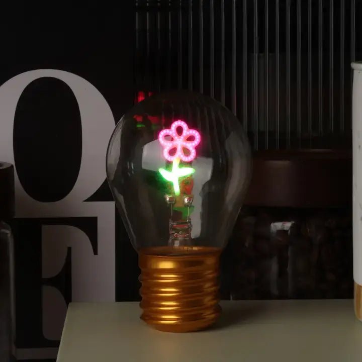 Neon Bulb Led Lights - Ziya Blue