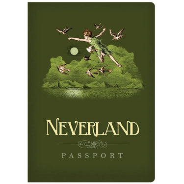 Neverland Passport Notebook - Ziya Blue