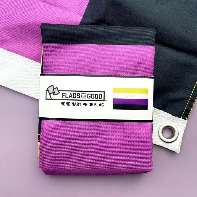 Non - binary Pride Flag - Ziya Blue