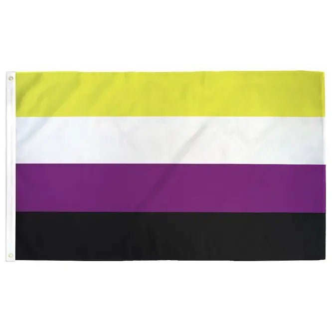 Non - binary Pride Flag - Ziya Blue