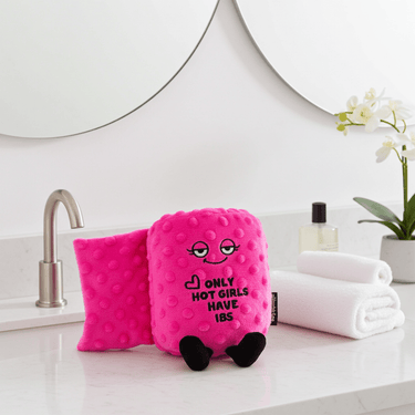 Only Hot Girls Have IBS Toilet Paper Roll Plush - Ziya Blue