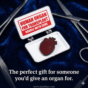 Organs on Ice Pin Set | Transplant "Cooler" Edition - Ziya Blue