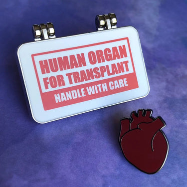 Organs on Ice Pin Set | Transplant "Cooler" Edition - Ziya Blue