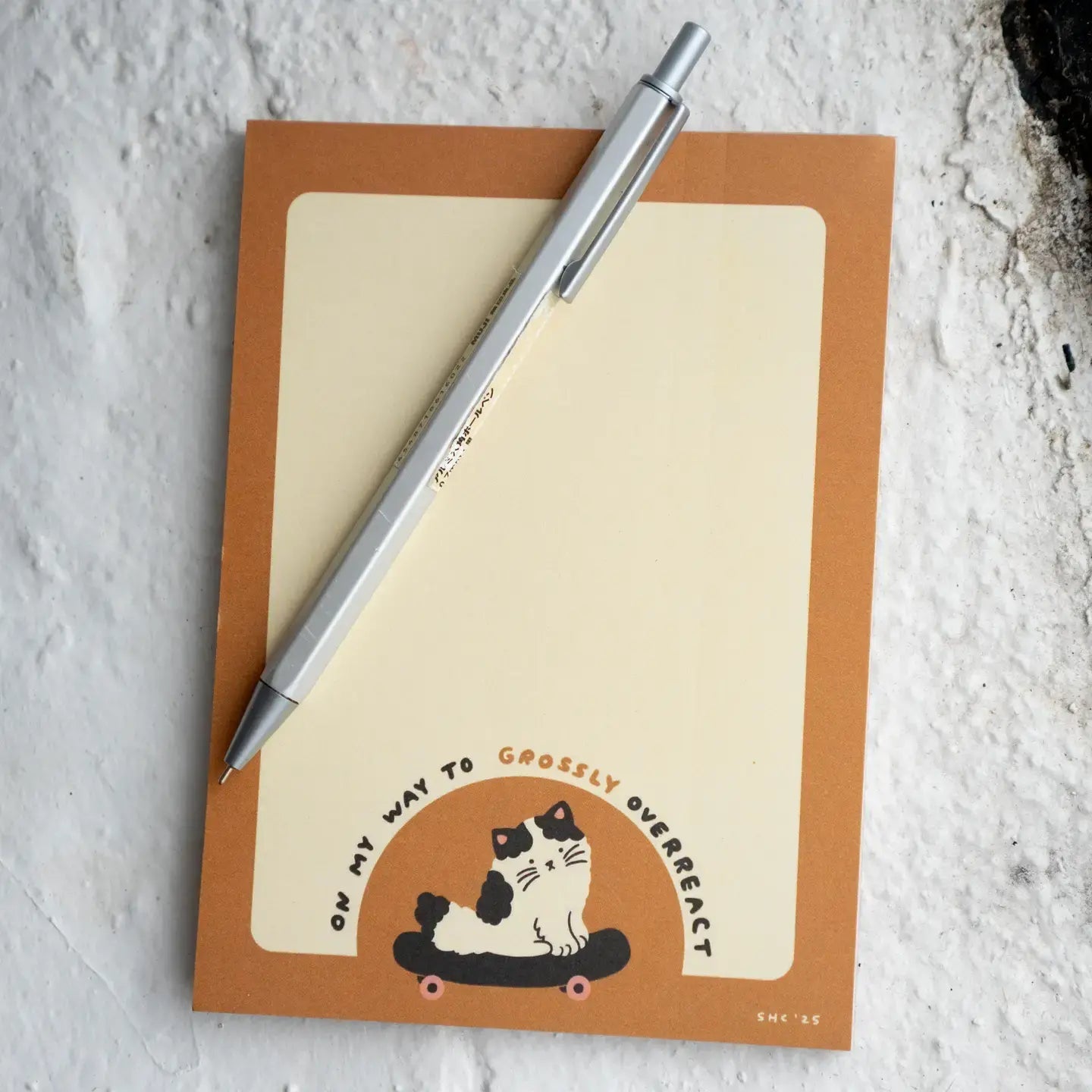 Overreact Notepad - Ziya Blue