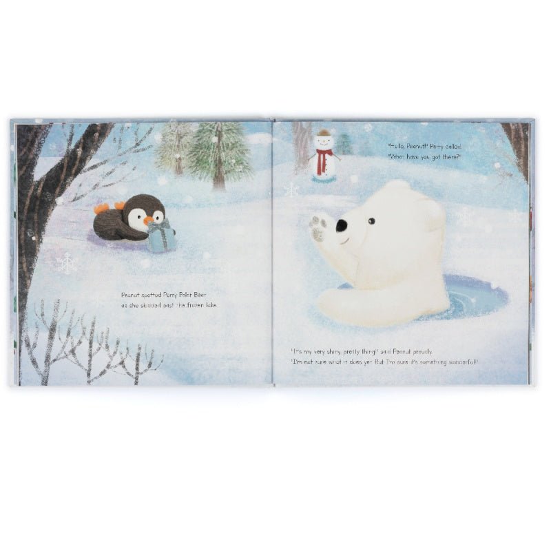 Peanut Penguin's Perfect Present Book - Ziya Blue