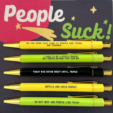 Pen Set - Novelty - Ziya Blue