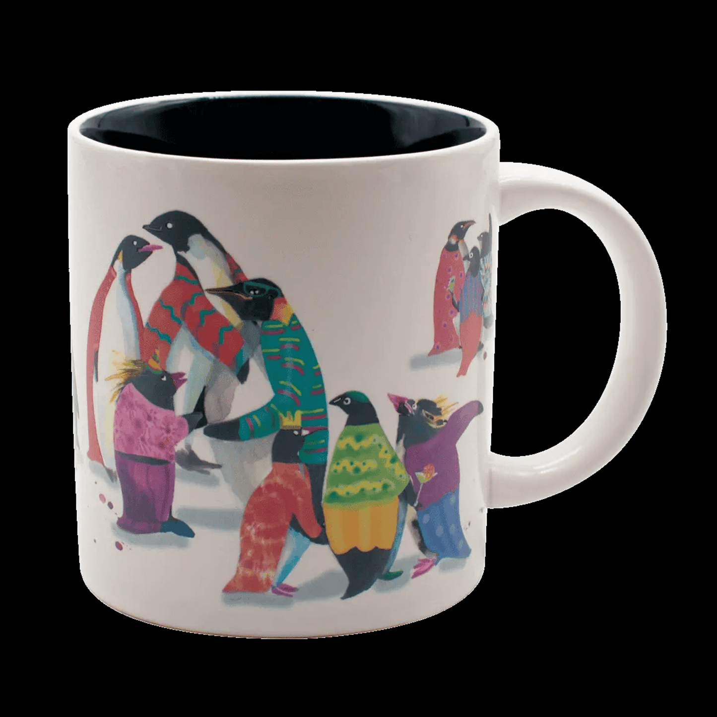 Penguin Party Heat - Changing Coffee Mug - Ziya Blue