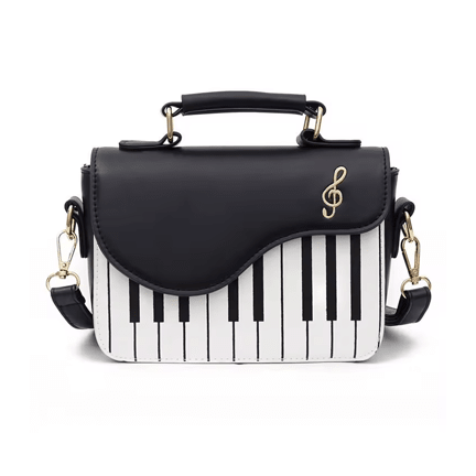Piano Shoulder Bag 🎶👜 - Ziya Blue