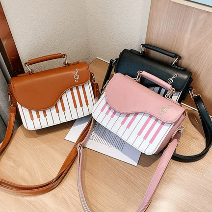Piano Shoulder Bag 🎶👜 - Ziya Blue