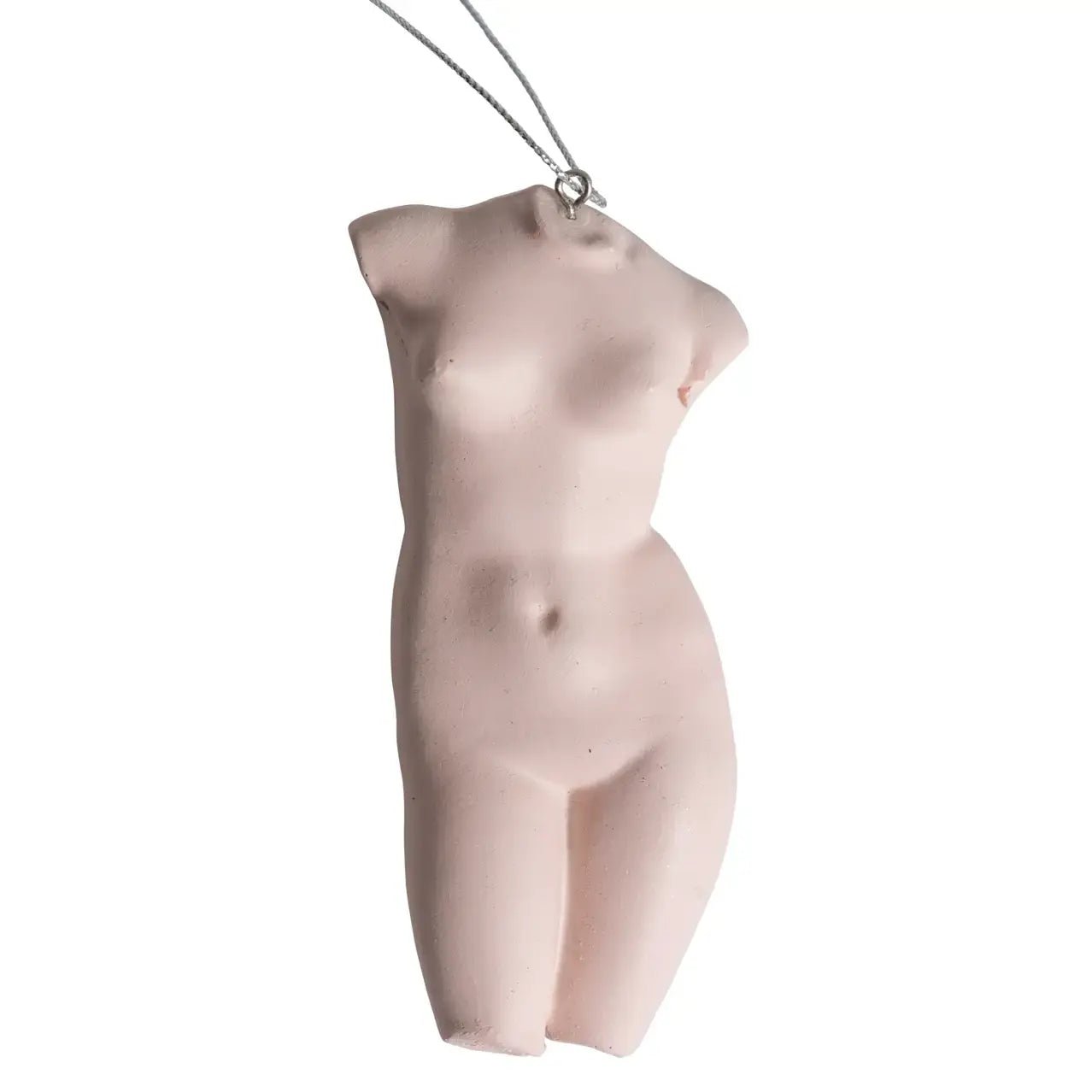 Pink Female Torso Hanging Decoration - Ziya Blue