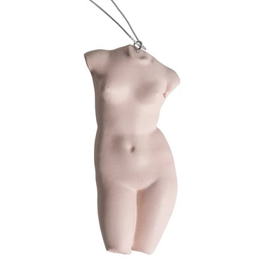 Pink Female Torso Hanging Decoration - Ziya Blue