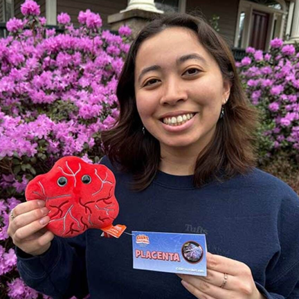 Placenta Plush - Ziya Blue