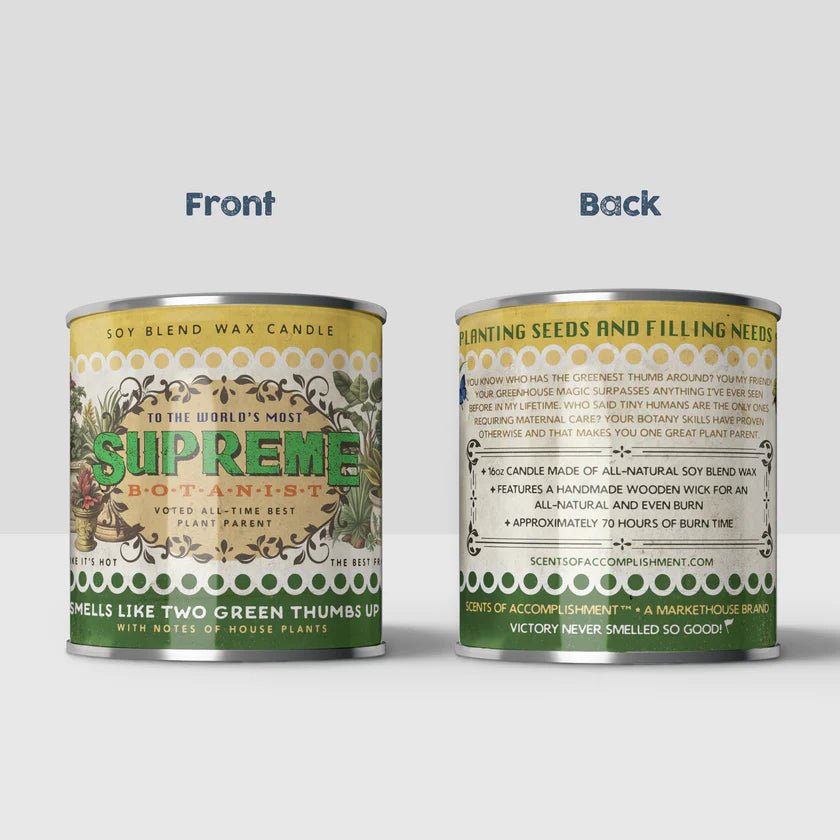 Plant Parent 16oz. Candle - Ziya Blue