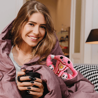 PMS Uterus Plush - Ziya Blue