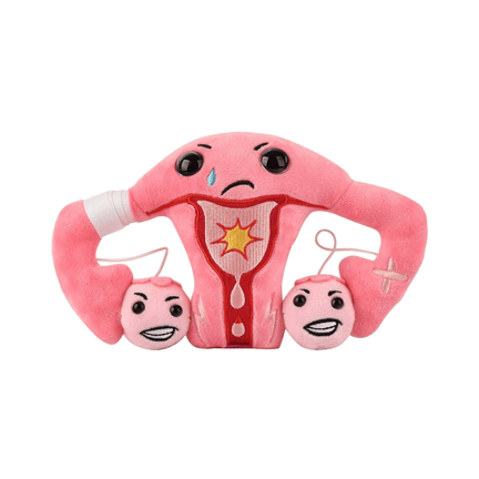 PMS Uterus Plush - Ziya Blue