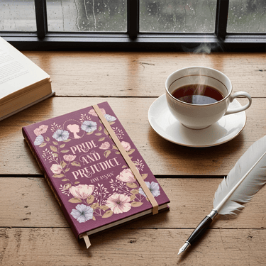 Pride and Prejudice Journal - Ziya Blue