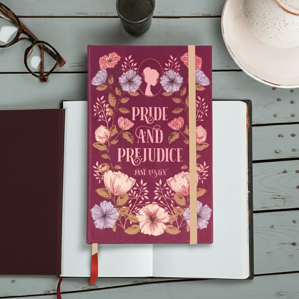 Pride and Prejudice Journal - Ziya Blue