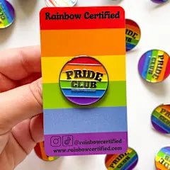 Pride Club Pin - Ziya Blue
