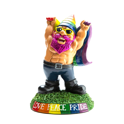 Pride Garden Gnome: Celebrate Love & Equality! 🌈✨ - Ziya Blue