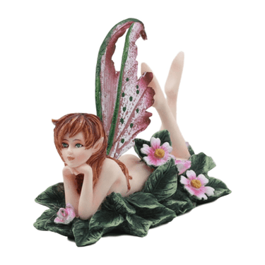 Primrose Spring Flower Fairy Figurine - Ziya Blue