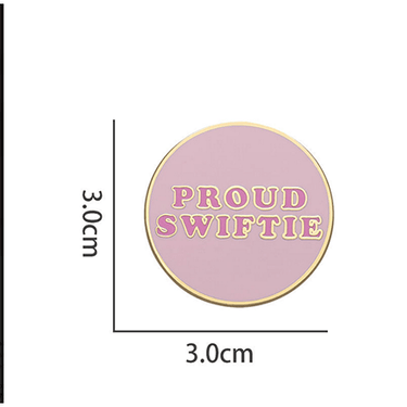 Proud Swiftie Pin - Ziya Blue