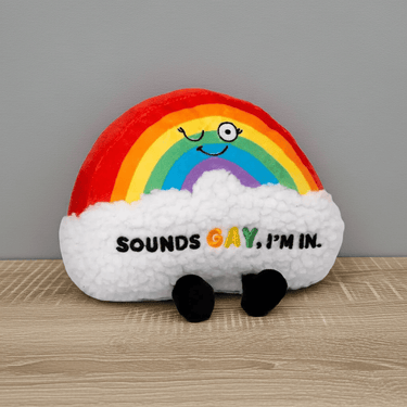 Rainbow GAY Plush - Ziya Blue