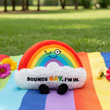 Rainbow GAY Plush - Ziya Blue