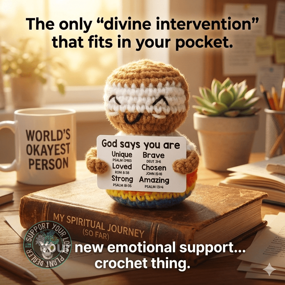 Rainbow Jesus Crochet - Ziya Blue