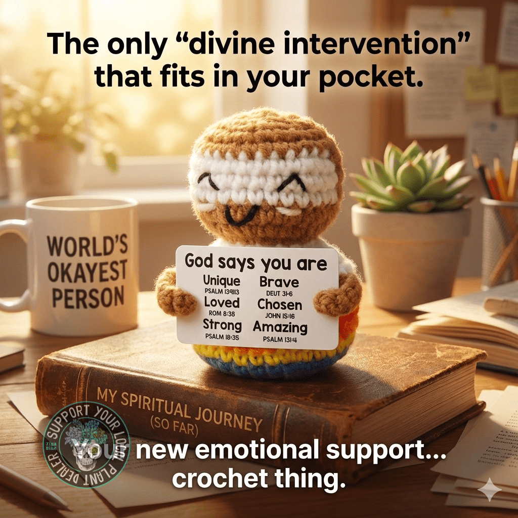 Rainbow Jesus Crochet - Ziya Blue