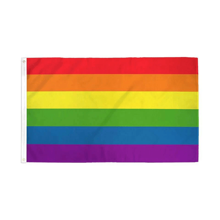 Rainbow LGBTQ Pride Flag - Ziya Blue