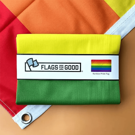 Rainbow LGBTQ Pride Flag - Ziya Blue