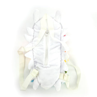 Rainbow Roly Poly Plush Backpack - Ziya Blue