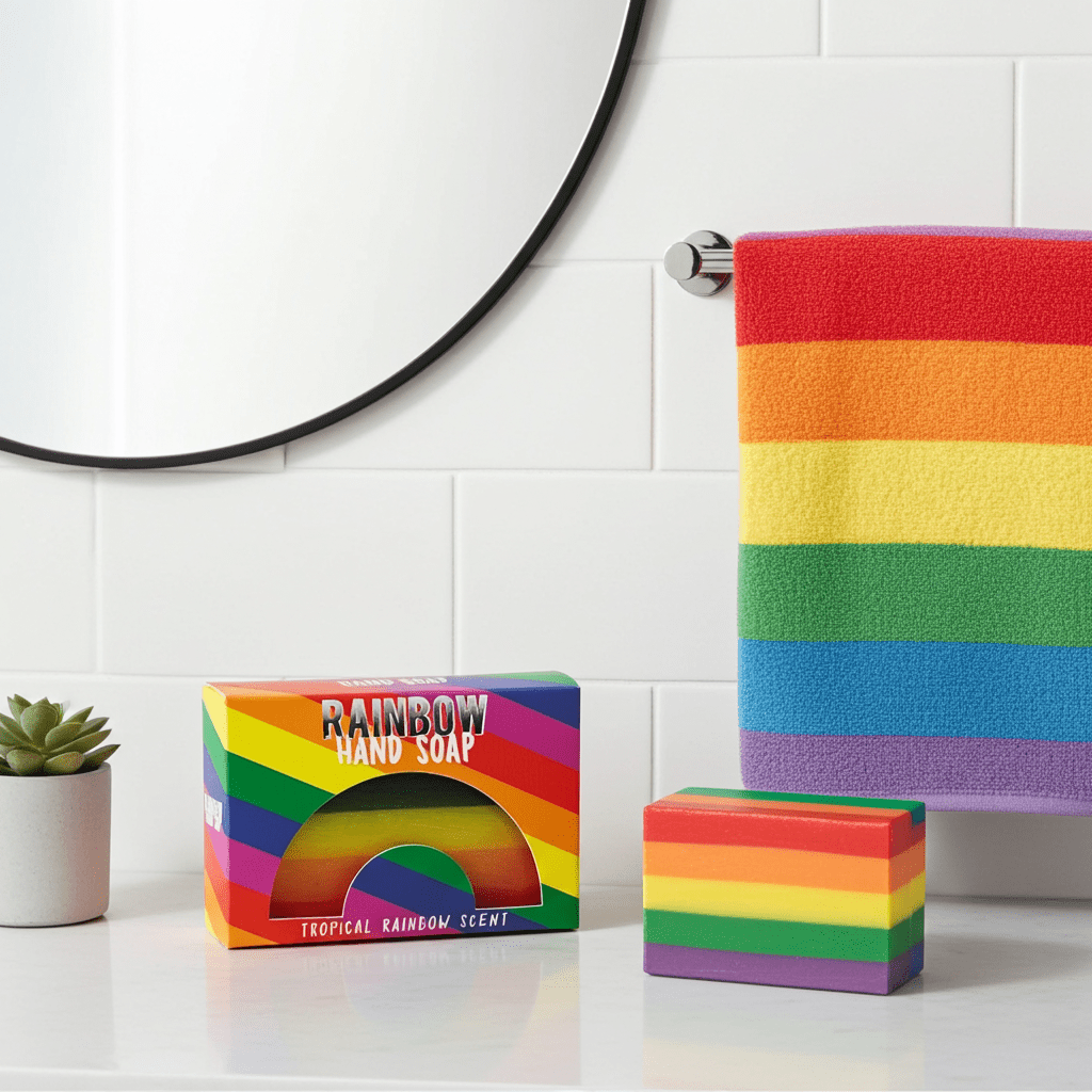 Rainbow Soap Bar - Ziya Blue