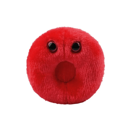 Red Blood Cell (Erythrocyte) Plush - Ziya Blue