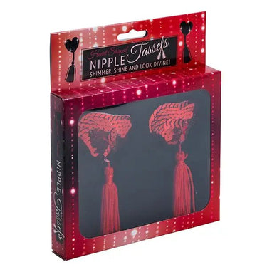 Red Nipple Tassels - Ziya Blue