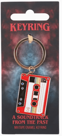 Retro 80s Keyrings - Ziya Blue