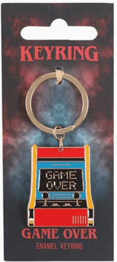 Retro 80s Keyrings - Ziya Blue