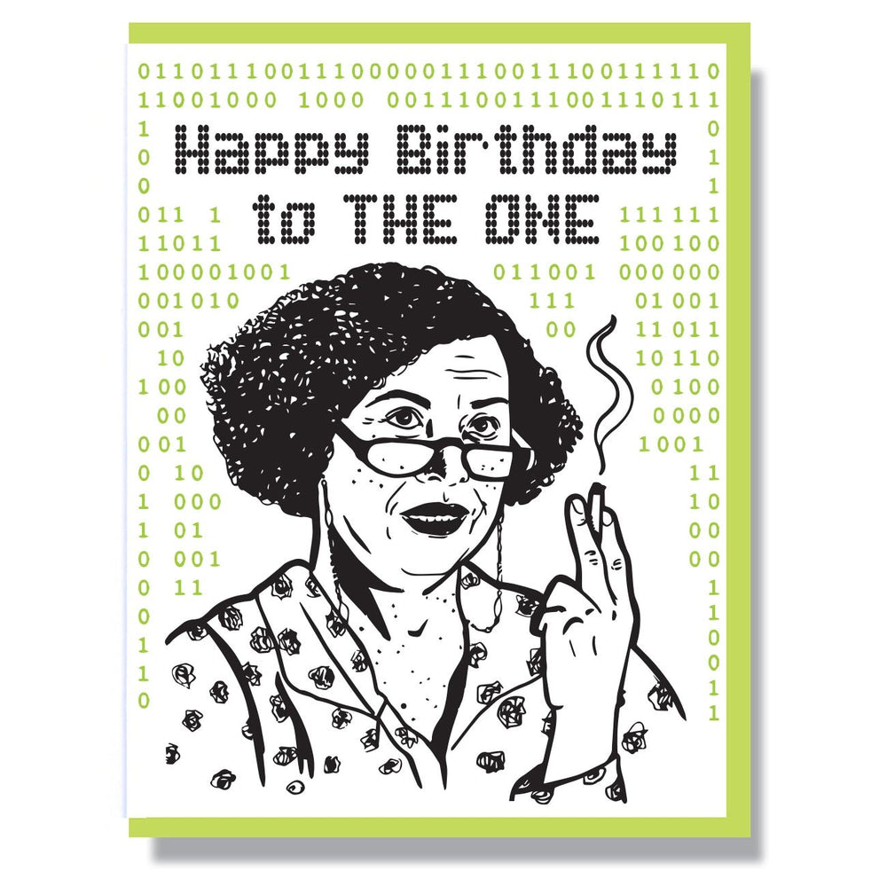 RIP Gloria Foster Card - Ziya Blue