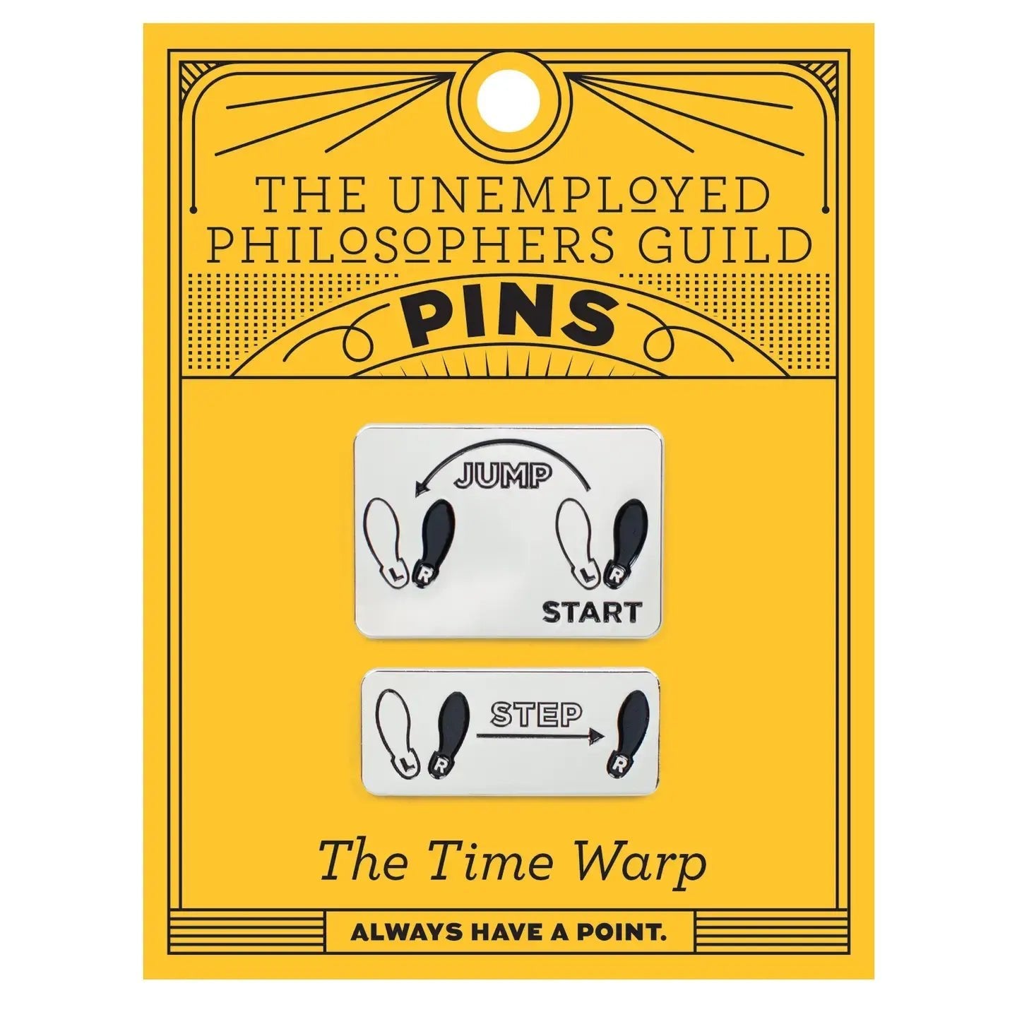 Rocky Horror Time Warp Pin Set - Ziya Blue