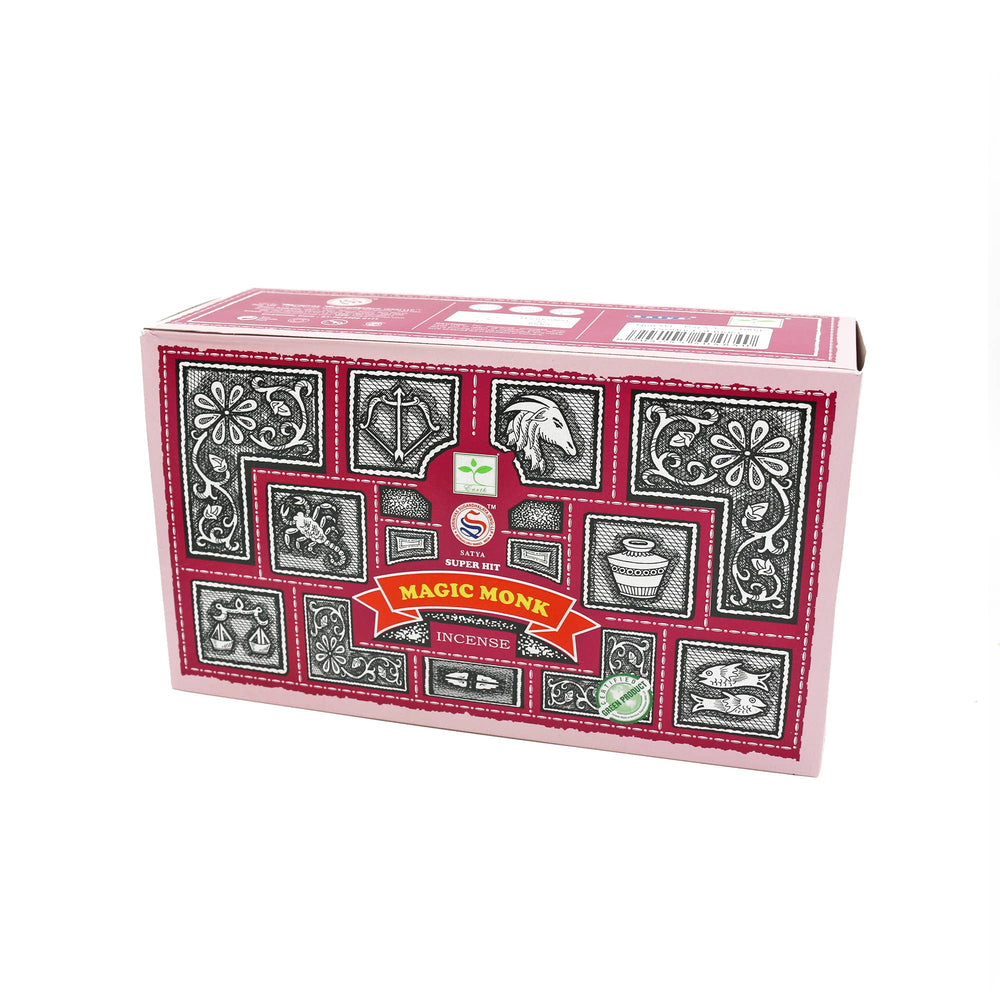 Satya - Super Hit Magic Monk Incense Sticks (15 g.) - Ziya Blue
