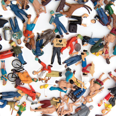 Semi Dirty Noch Terrarium Figures - Ziya Blue