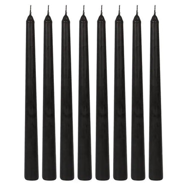 Set of 8 Gothic Vampire Blood Taper Candles - Ziya Blue