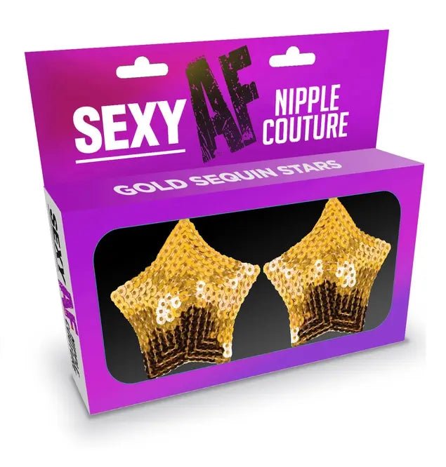 Sexy AF Nipple Gold Stars ✨⭐ - Ziya Blue