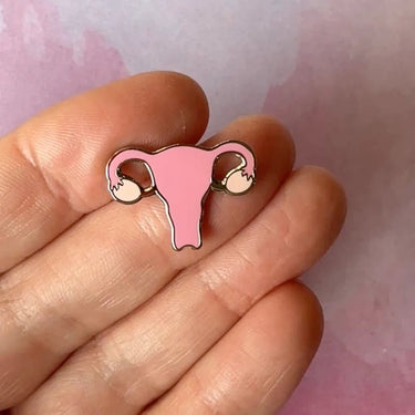Sisterhood of the Wandering Uterus Pin | The "Hysteria" History Badge - Ziya Blue