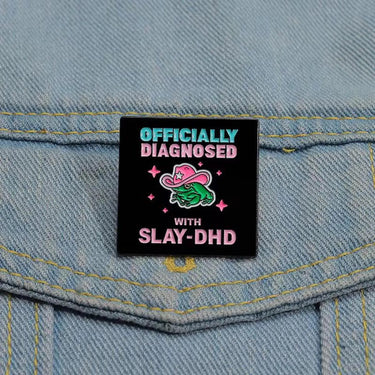 Slay - DHD Frog Pin - Ziya Blue