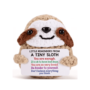 Sloth & Positivity: Your Cozy Companion! 🦥✨ - Ziya Blue