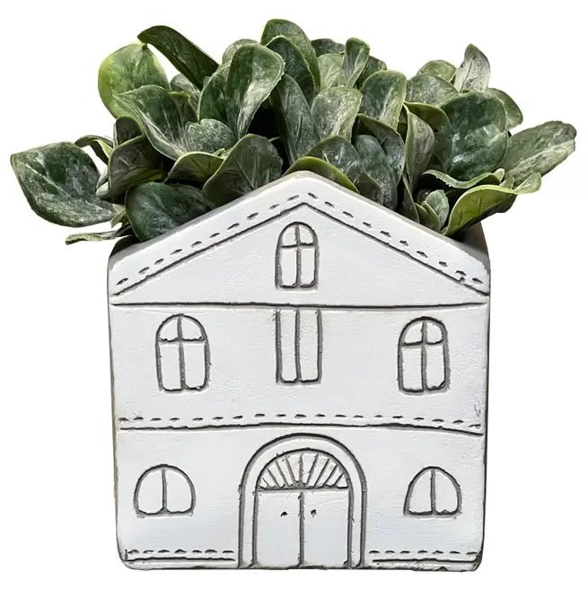 Small Abode Planter - Ziya Blue