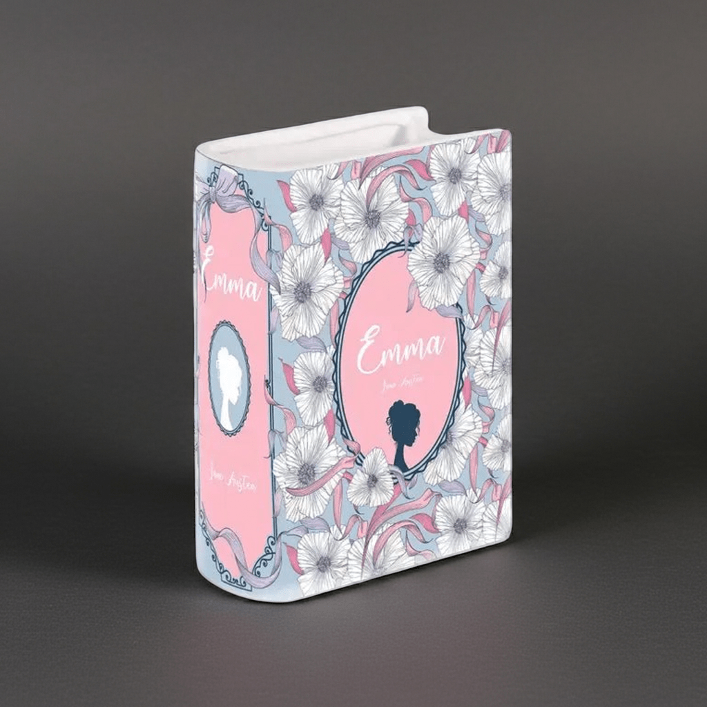 Small Book Vase, Emma - Ziya Blue