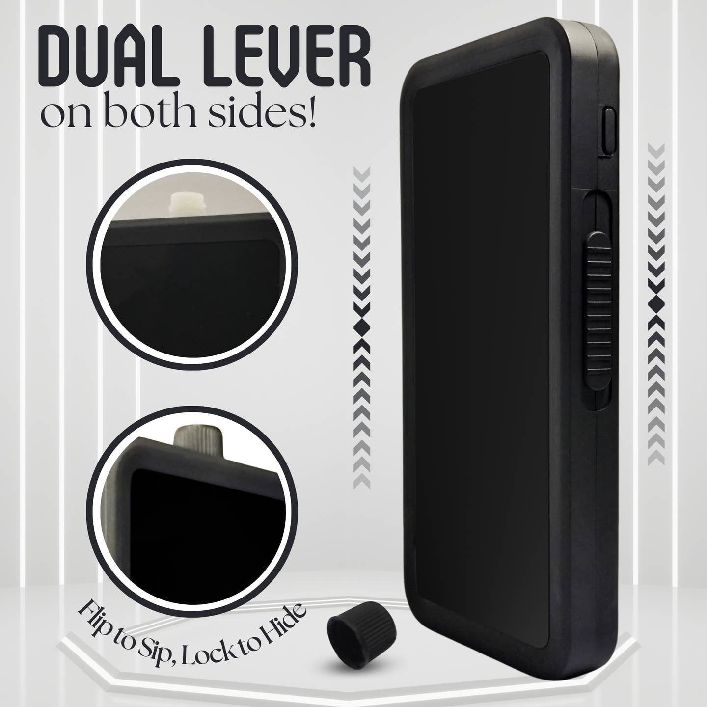 Smart Phone Flask - Ziya Blue